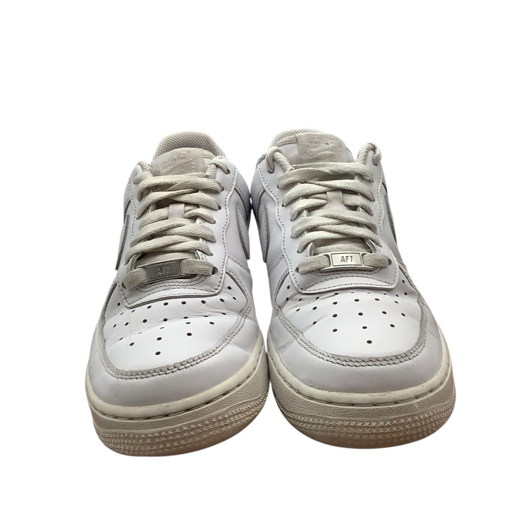 Nike White Perforated Sneakers AF1 size‎ 8